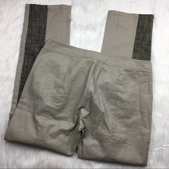 Derek Lam 10 Crosby Faux Leather Tweed Pants - Picture 5 of 5